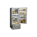 ثلاجة نوفروست توشيبا، 351 لتر، فضي - GR-EFV45-SL 