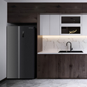 ثلاجة نوفروست وايت ويل، موتور انفرتر، 610 لتر، اسود - WR-9320AB 