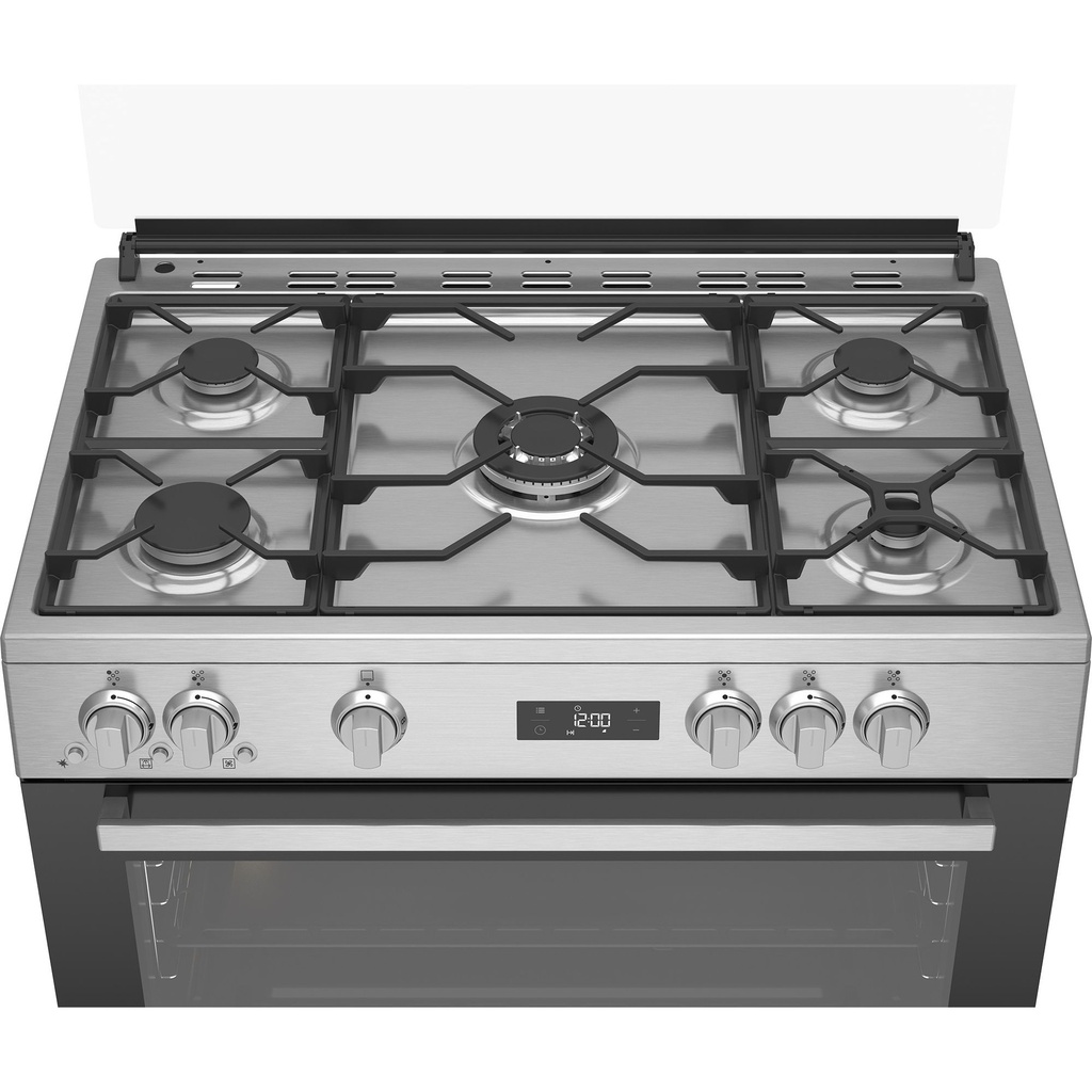 بوتجاز غاز بيكو بي برو 500، بـ 5 شعلات، ستانلس ستيل - GGR 15325 FX NS 