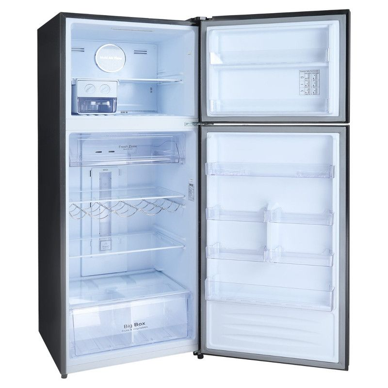 ثلاجة فريش نو فروست، سعة 471 لتر، عنابي - FNT-MR580YGDR 