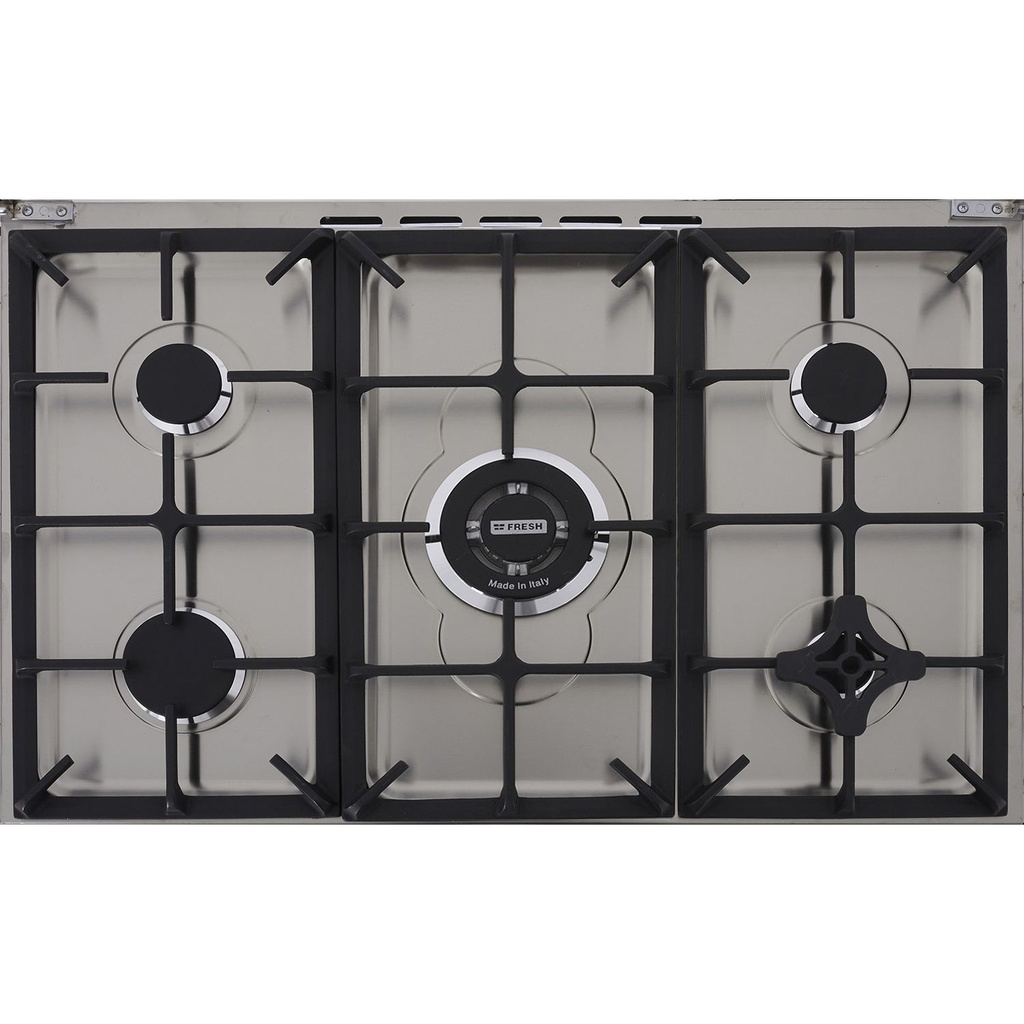 بوتجاز فريش بروفيشنال غاز كنترول، 5 شعلات، ستانلس ستيل - 15384 