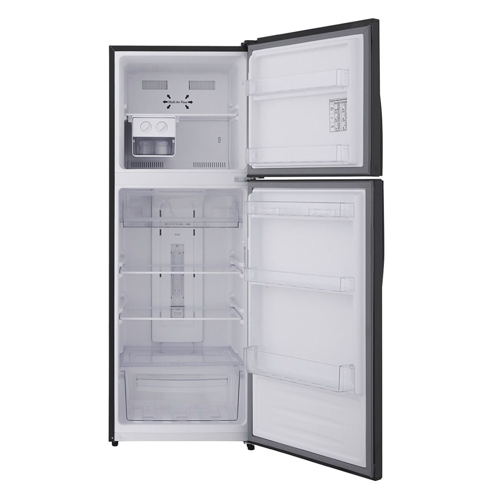 ثلاجة فريش، نوفروست، 397 لتر، اسود - FNT-M470 YBM 