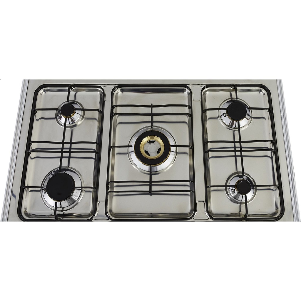 بوتجاز غاز كريازي، 5 شعلة، ستانلس ستيل - G8900S 