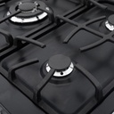 بوتجاز غاز يونيون اير اورو جوستو، 5 شعلة، اسود - C69BGM-P2C-511-IDSF-2W-GU-AL 