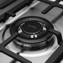 بوتجاز غاز يونيون اير اورو جوستو، 5 شعلة، اسود - C69BGM-P2C-511-IDSF-2W-GU-AL 