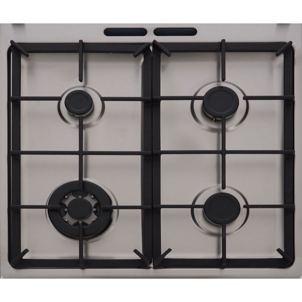 بوتجاز غاز زانوسي كول كاست ، 4 شعلات، فضي- ZCG61296XA 