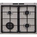 بوتجاز غاز زانوسي كول كاست ، 4 شعلات، فضي- ZCG61296XA 