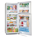 ثلاجة نوفروست تورنيدو، 386 لتر، فضي - RF-48T-SL 