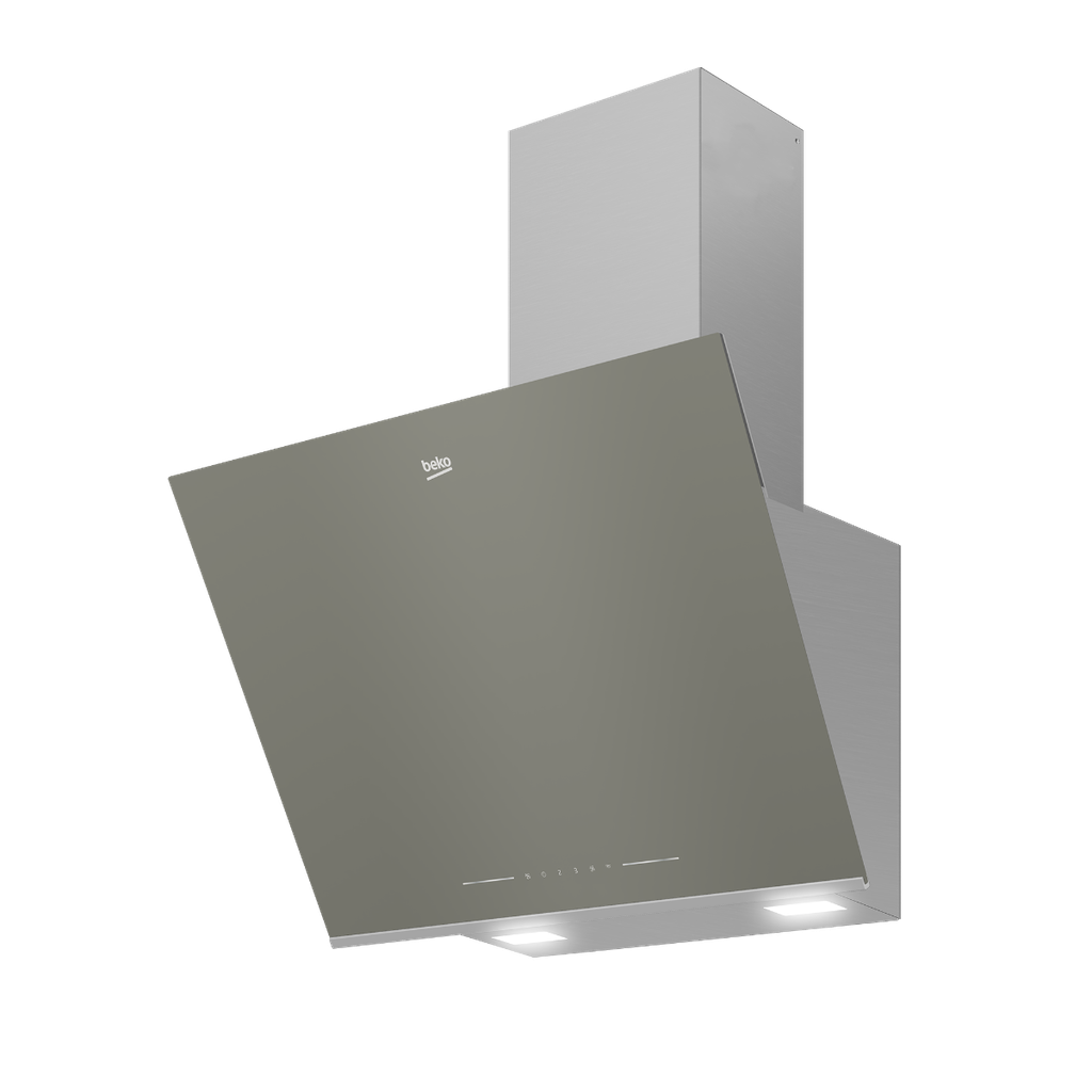 شفاط بلت ان ديكوري بيكو، 60 سم، فضي - BHCA66741BGHSE 