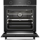 فرن كهرباء بلت ان بيكو بشواية، سعة 72 لتر، اسود - BBVM13400XDS 