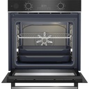 فرن كهرباء بلت ان بيكو بشواية، سعة 72 لتر، اسود - BBVM13400XDS 