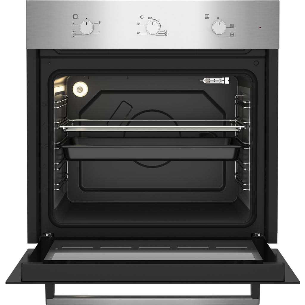 فرن كهرباء بلت ان بيكو بشواية، سعة 72 لتر، اسود - BBVM13400XDS 