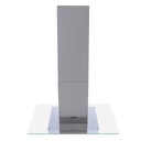 شفاط زانوسي بمدخنة، 90 سم، ستانلس ستيل - ZHS92650XA 