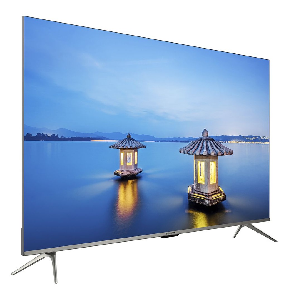 شاشة تلفزيون سمارت تورنيدو 43 بوصة LED، دقة FHD، بريسيفر داخلي - 43ES1500E مع حامل شاشة تلفزيون، بحجم 14 إلى 42 بوصة - اسود 