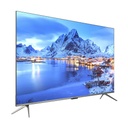 شاشة تلفزيون سمارت تورنيدو 43 بوصة LED، دقة FHD، بريسيفر داخلي - 43ES1500E مع حامل شاشة تلفزيون، بحجم 14 إلى 42 بوصة - اسود 