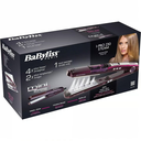 مجفف شعر بيبى ليس، 2000 وات، 2 إعداد لدرجة الحرارة، أسود – 5910E مع مكواة فرد الشعر بالبخار بيبي ليس اي برو 230، مع مكواة فرد الشعر ميني، 170 إلى 230 د رجة، ارجواني - ST396ALE 