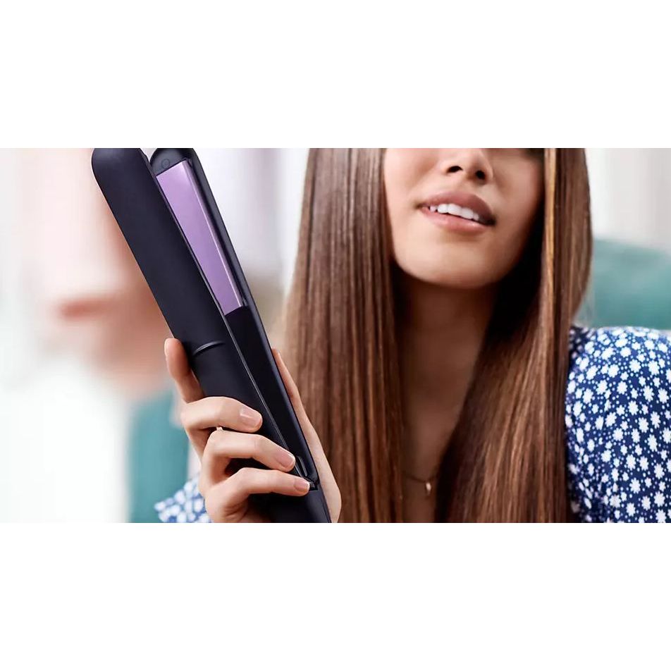 مكواة فرد شعر بالواح سيراميك في جي ار، 250 - 410 درجة، اسود - V-560 