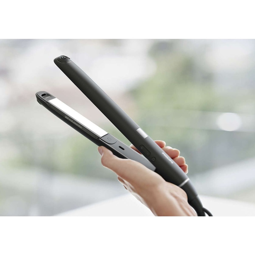 مكواة فرد شعر بالواح سيراميك في جي ار، 250 - 410 درجة، اسود - V-560 