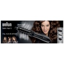 مصفف الشعر الهوائي براون ساتين هير 5، 1000 وات، اسود - AS530 