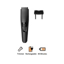 ماكينة تشذيب الشعر الكل في واحد براون مع ماكينة حلاقة جيليت للرجال، اسود/ أزرق - MGK3242 