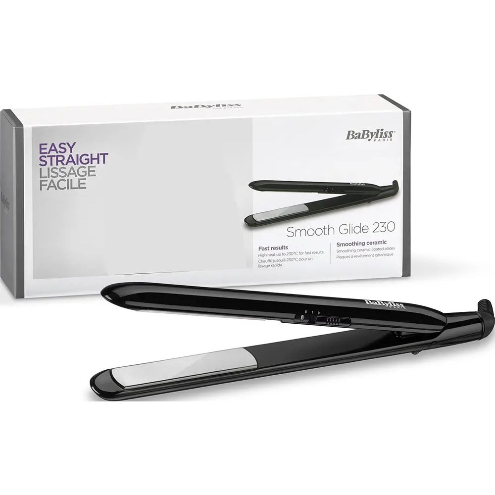 مكواة فرد الشعر سيراميك بيبي ليس مع وسادة، 200 -230 درجة مئوية - اسود - ST240SDE 