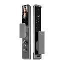 Door Lock CL-Mars (Black & Silver & Brown)