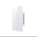 SWITCH 3 GANG-CONCAVE (Black & White) (Wifi)