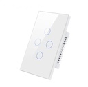 SWITCH 4 GANG-FLAT (Black & White) (Zigbee)