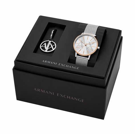 AX7130SET ساعة ARMANY EXCHANGE حريمي