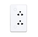SMART SOCKET DOUBLE (Black & White) (Wifi)