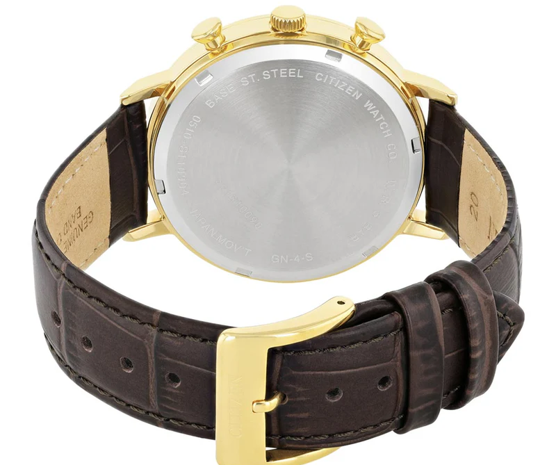 brown leather grey dail