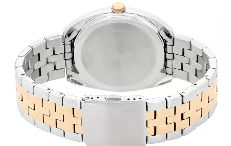 BI5096-53L ساعة سيتزن معدن فضي*ذهبي مينا أزرق