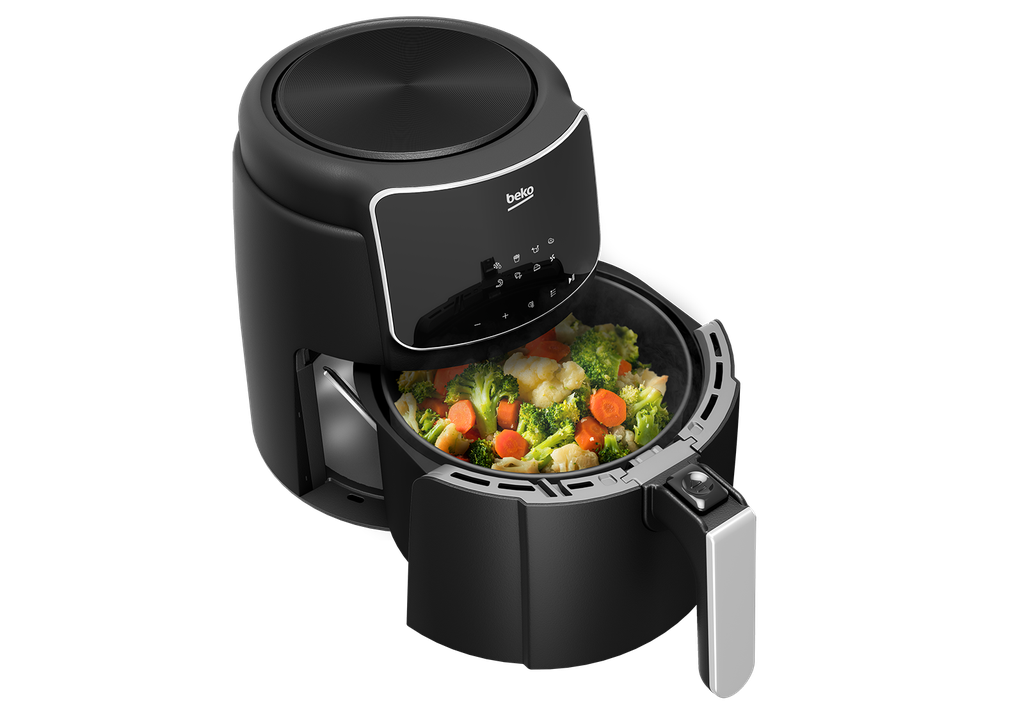 Beko ExpertFry EF 4000 Digital Air Fryer, 3.9 Liters, 1500 Watt, Black - FRL 2244 B 