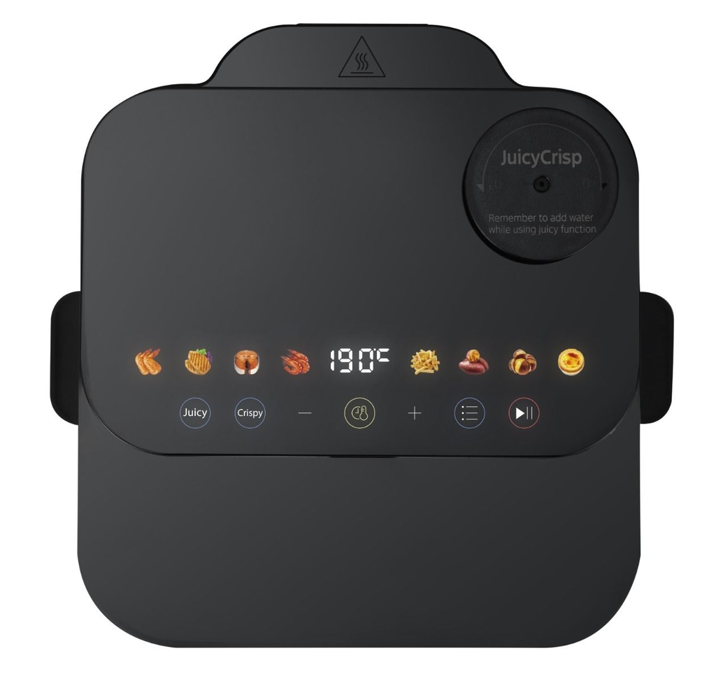 اير فراير ديجيتال فريش، خاصية الطهي بالبخار، سعة 7 لتر، 1500 وات، اسود - FAF-D1500GM 