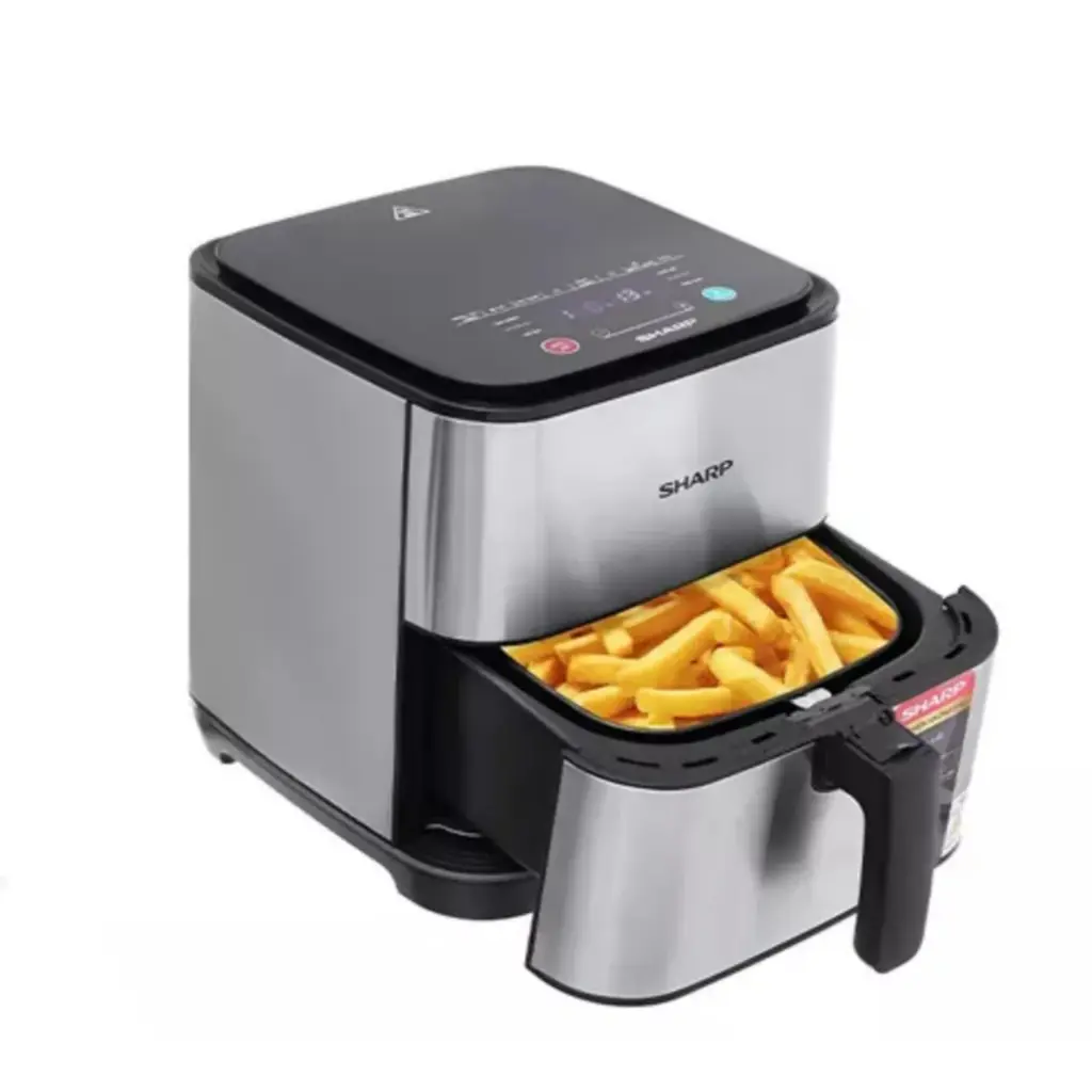 اير فراير شارب، 7 لتر، 1650 وات، فضي - KF-AF70RT-S3 