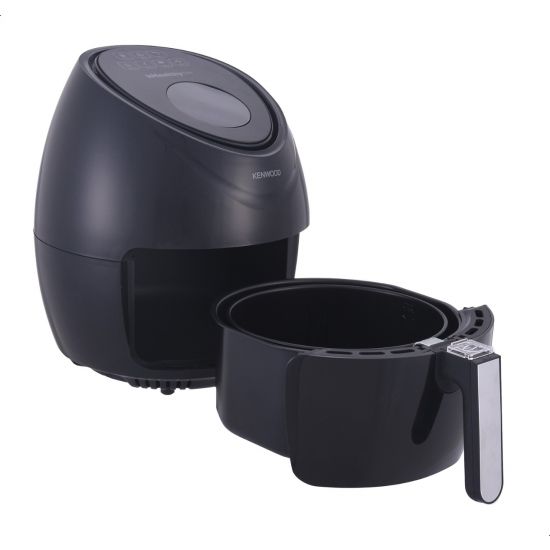 قلاية بدون زيت كينوود كيه هيلثي فراي، ديجيتال، 3.8 لتر، 1500 وات، اسود - HFP30.000BK 