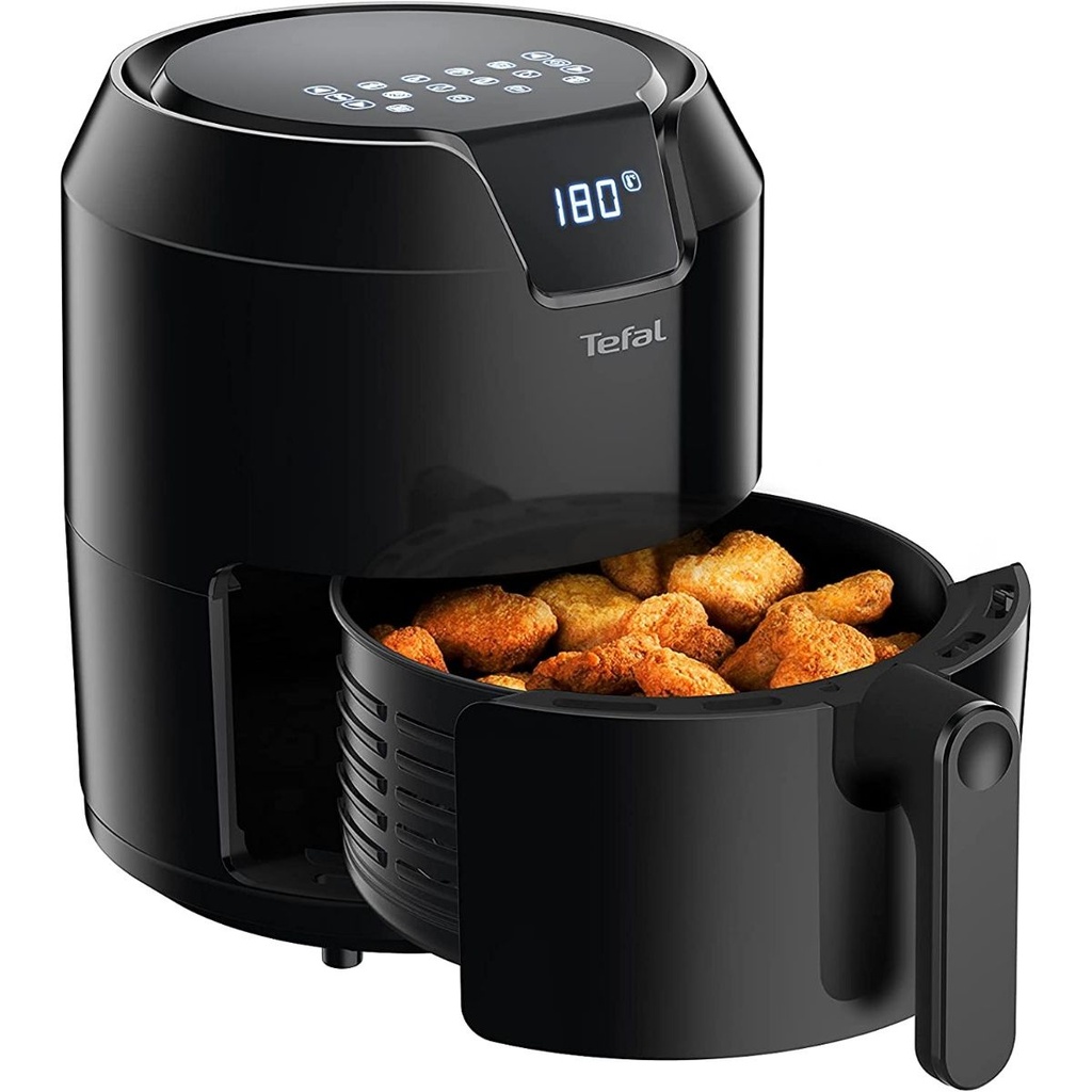 Tefal Easy Fry Air Fryer, 4.2 Liters, Black - EY4018 