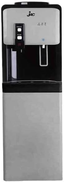 مبرد مياه ساخن وبارد جاك مع ثلاجة، بحنفيتين، أسود - NGWD-2225C 