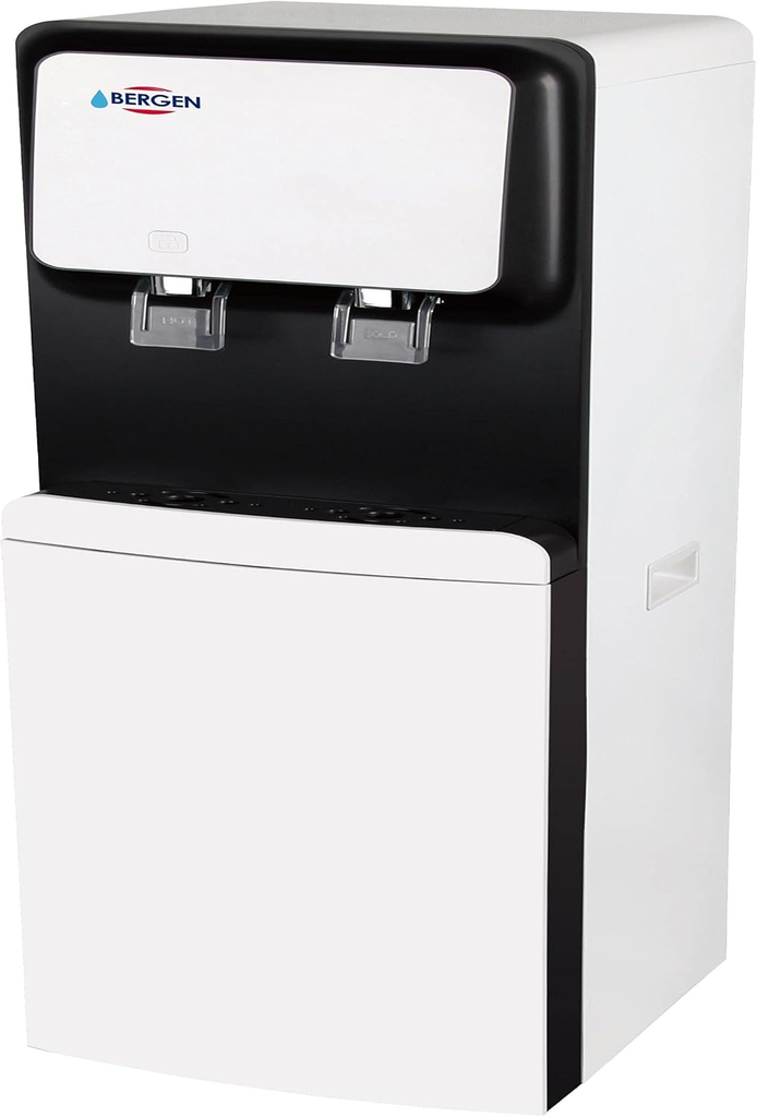 مبرد مياه توصيل مباشر بيرجن، ساخن وبارد ، اسود وابيض - FY2105 