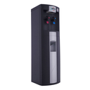 مبرد مياه بارد و ساخن مزود بحامل اكواب من بيرجن، أسود وفضي - WD2202 