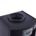 مبرد مياه بارد و ساخن مزود بحامل اكواب من بيرجن، أسود وفضي - WD2202 