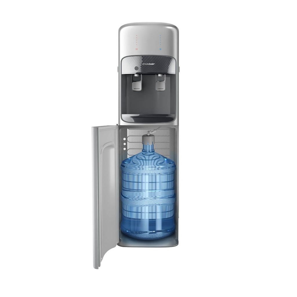 مبرد مياه كولدير A، ساخن وبارد، 2 حنفية - فضي 