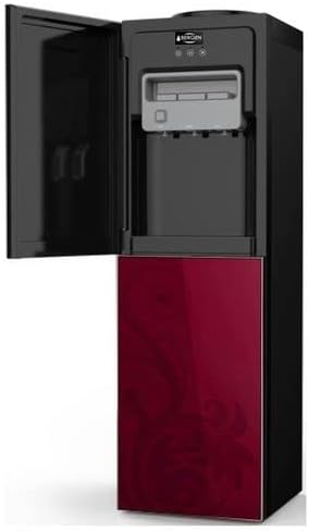 مبرد مياه بيرجن، سخن وبارد، اسود / احمر - BYB538 