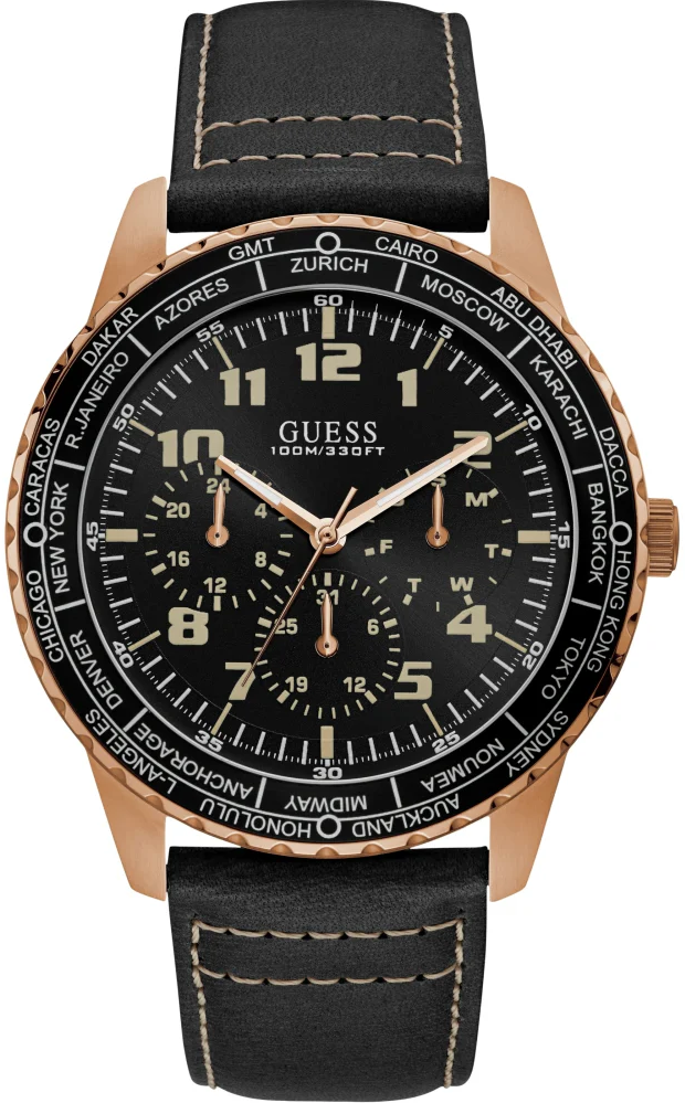 W1170G2 ساعة جيس أسود ظرف أسود رجالي