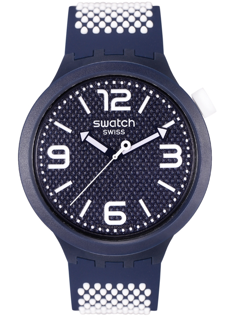 SO27N101 ساعة سواتش رابر أزرق*أبيض رجالي