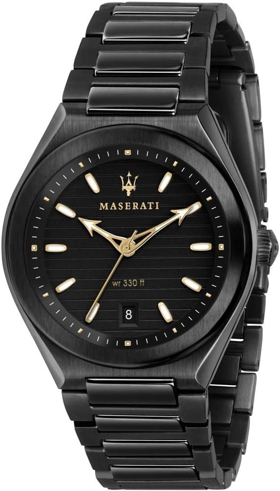 8853139004 black steal black dail black case رجالي