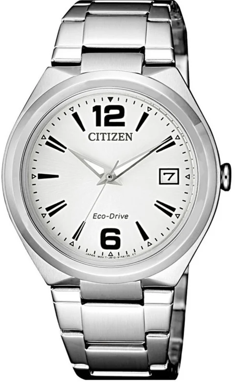 FE6020-56B ساعة سيتزن حريمي معدن فضي مينا أبيض