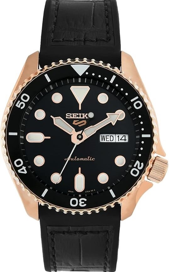 SRPD81K1 ساعة سايكو قماش أسود مينا أسود رجالي