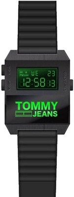 ساعة تومي رابر أسود مينا أسود*أخضر 1791675