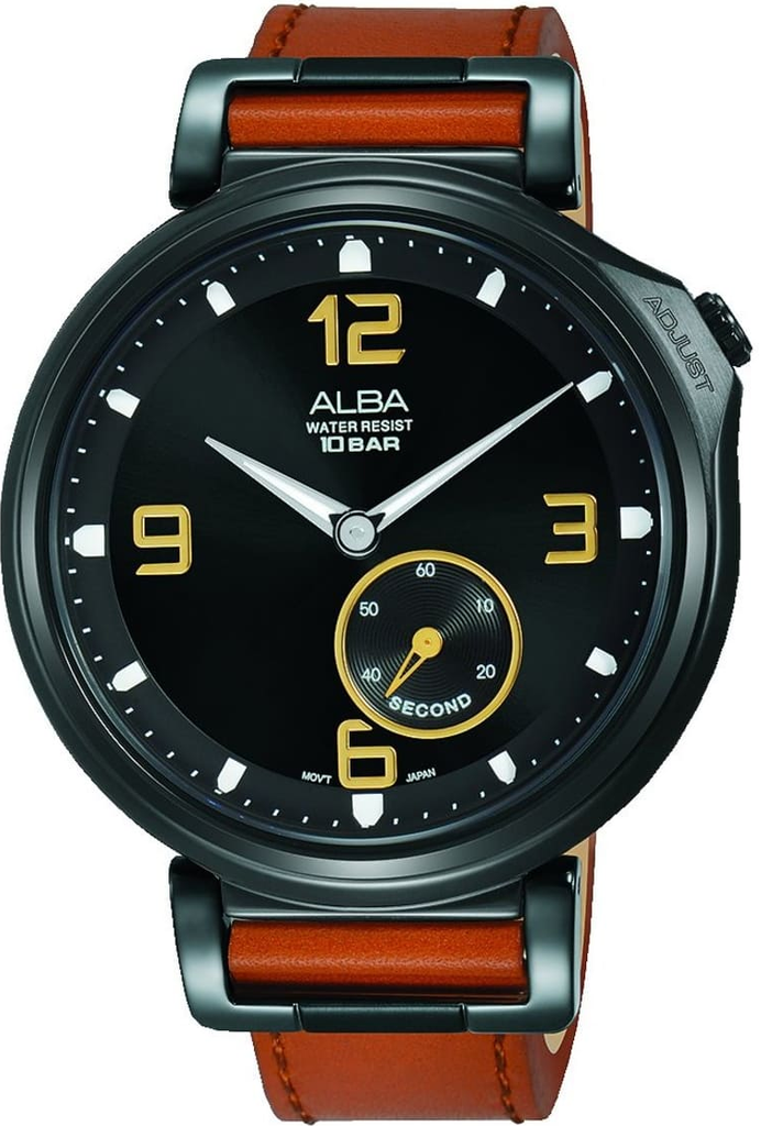 AN4061X1 brown leahte black dail رجالي